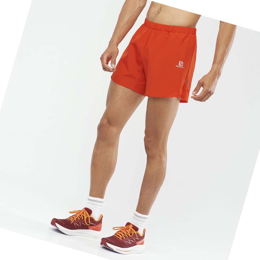 Bermudas Salomon CROSS REBEL 5'' Hombre Naranjas | MX 3179YXF